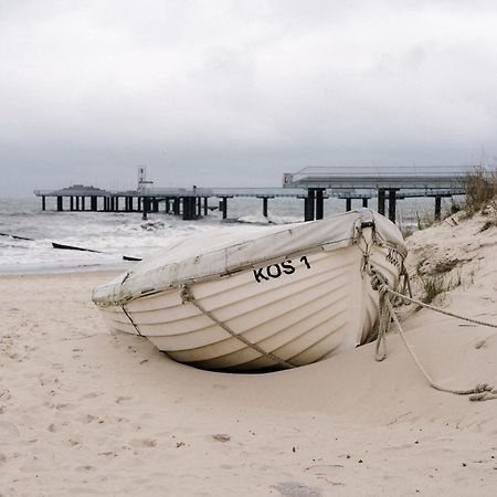 The Breeze Aparthotel Heringsdorf  Bagian luar foto The pier at the Baltic Sea